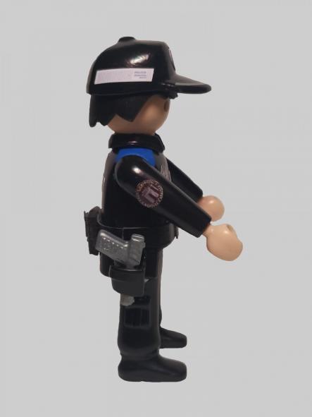 Playmobil custom Nuevo Uniforme Policía Municipal de Madrid hombre [3]