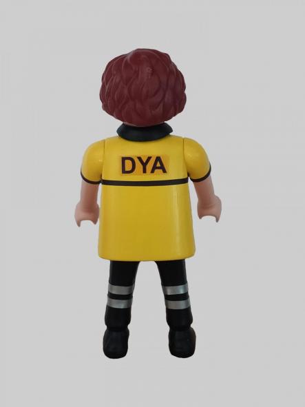 Playmobil personalizado con uniforme sanitario de ambulancia de Cantabria DYA hombre [1]