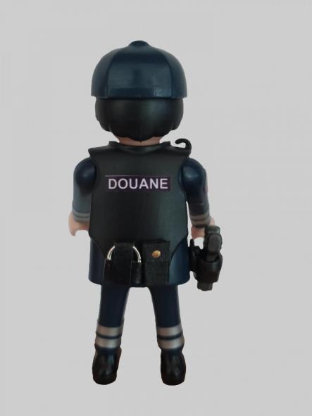 Playmobil custom con Uniforme Agente de Aduanas de Francia hombre [1]