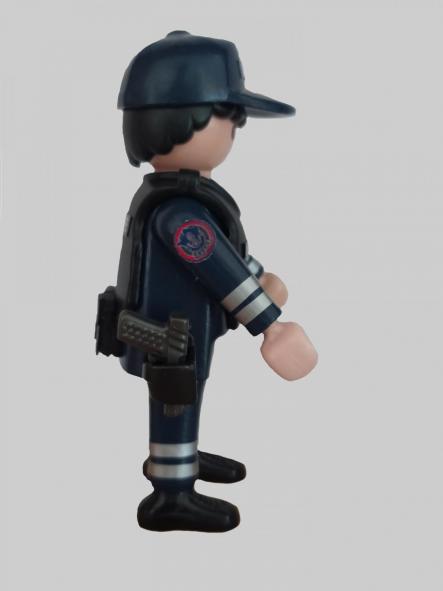 Playmobil custom con Uniforme Agente de Aduanas de Francia hombre [2]