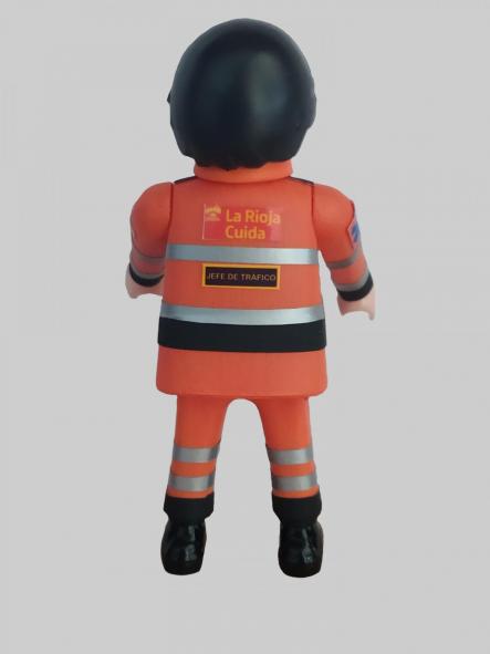 Playmobil personalizado con el uniforme de La Rioja Cuida Técnico Emergencias Sanitarias hombre  [1]