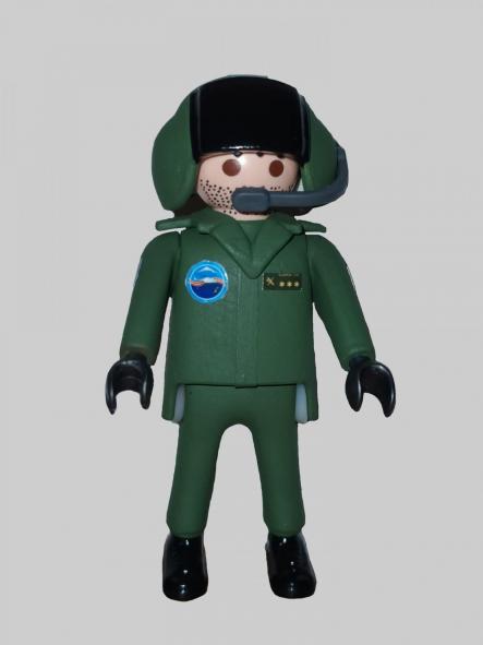 Playmobil Servicio Aereo Guardia Civil Uniforme Piloto Helicopteros hombre