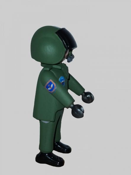 Playmobil Servicio Aereo Guardia Civil Uniforme Piloto Helicopteros hombre [1]