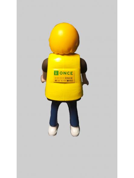 Playmobil custom uniforme ONCE Organización Nacional de Ciegos Vendedor Cupón hombre [1]