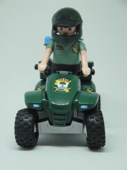 Playmobil personalizado Guardia Civil Servicio de Protección de la Naturaleza SEPRONA con quad elige hombre o mujer