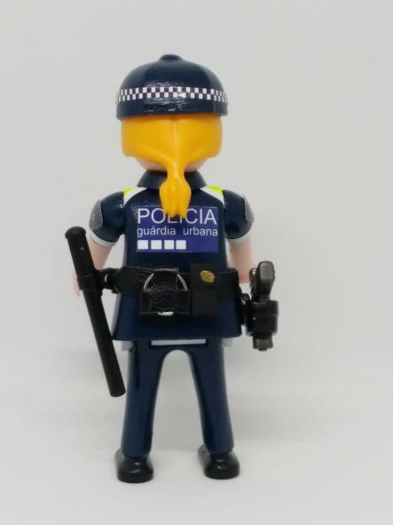 Playmobil personalizado con el uniforme de la Guardia Urbana de Barcelona mujer [1]