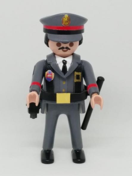 Playmobil personalizado uniforme Policía Armada GRISES hombre [0]
