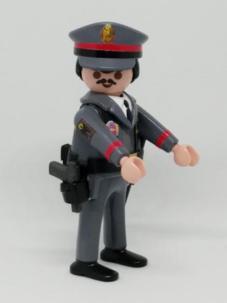 Playmobil personalizado uniforme Policía Armada GRISES hombre [2]