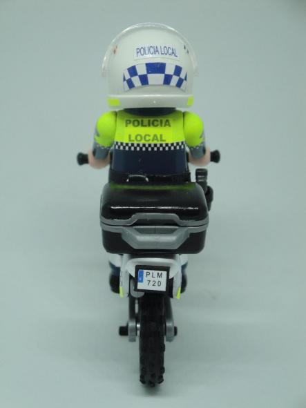 Playmobil personalizado Policía Local Málaga patrulla con moto elige hombre o mujer [3]