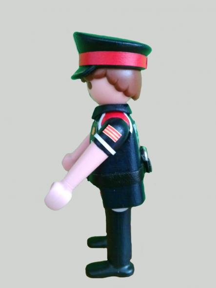Playmobil personalizado Policía de Cataluña Mossos d´Esquadra nuevo uniforme hombre [2]