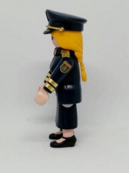 Playmobil personalizado Policía Nacional CNP uniforme gran gala con falda mujer [1]