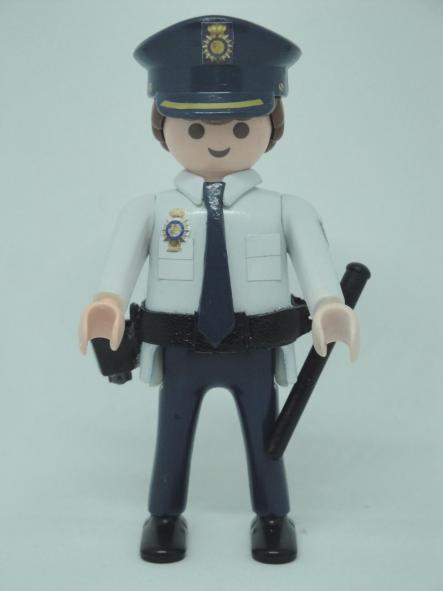 Playmobil personalizado policía nacional CNP uniforme años 90 hombre