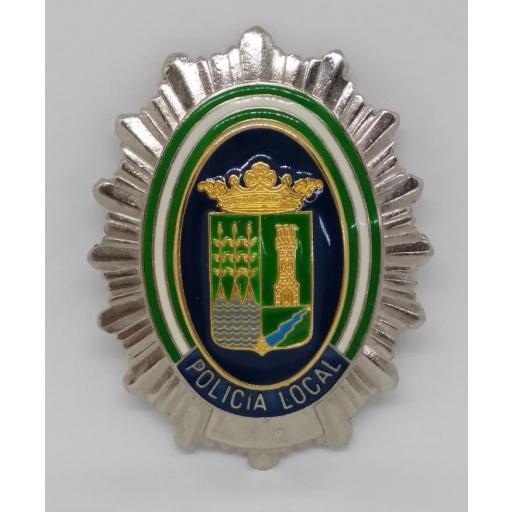 PLACA DE PECHO DE LA POLICÍA LOCAL DE CUEVAS DEL ALMANZORA