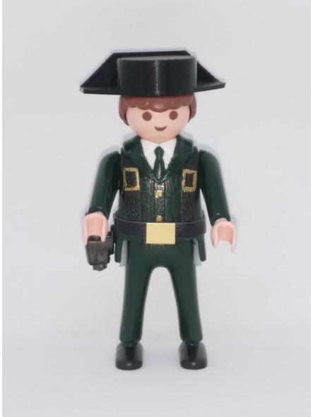 Playmobil personalizado Guardia Civil uniforme con tricornio hombre [0]