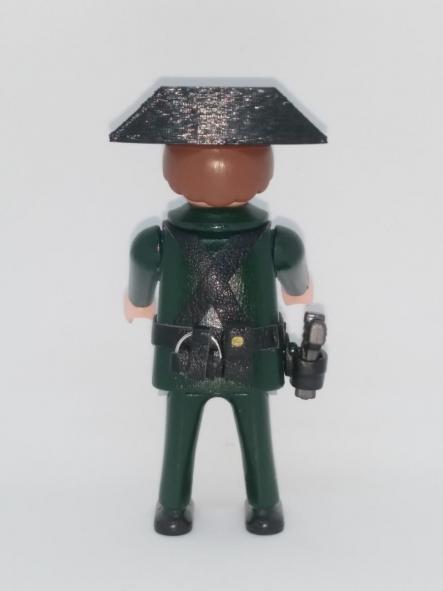 Playmobil personalizado Guardia Civil uniforme con tricornio hombre [1]