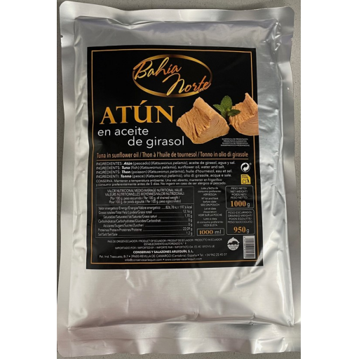 BAHÍA NORTE ATÚN GIRASOL BOLSA 1 KG 