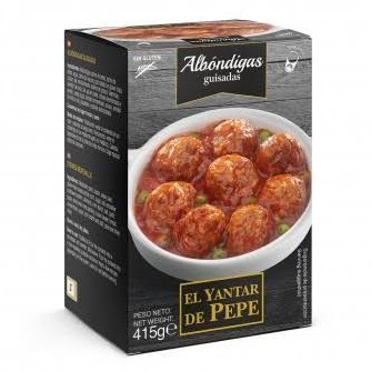 ALBÓNDIGAS GUISADAS EL YANTAR DE PEPE 430G