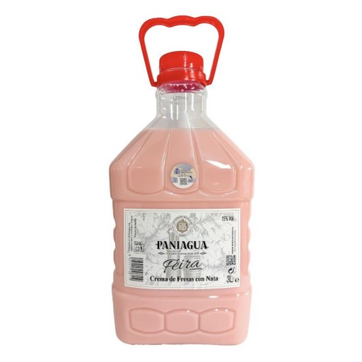 CREMA DE ORUJO FRESAS CON NATA 3L