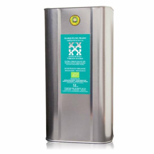 ACEITE DE OLIVA CORTIJO DE SUERTE ALTA MARQUÉS DE PRADO ARBEQUINO-PICUAL LATA 5L [0]