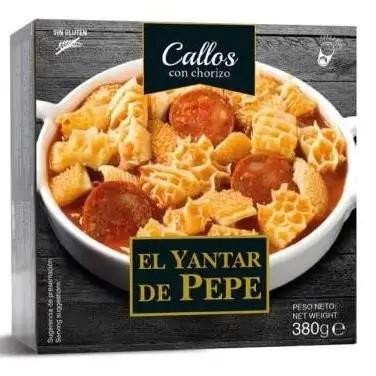 CALLOS CON CHORIZO EL YANTAR DE PEPE 380G