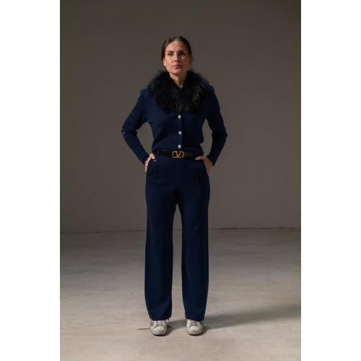 Cardigan joya cashmere navy [2]