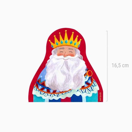 Servilleta Papel Doble Capa 33 x 33 cm Noche de Reyes Magos [1]
