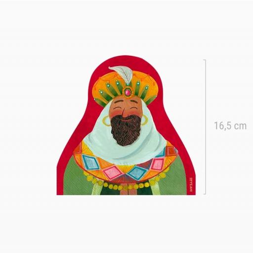 Servilleta Papel Doble Capa 33 x 33 cm Noche de Reyes Magos [2]