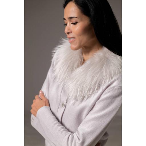 Cardigan joya cashmere snowflake [1]