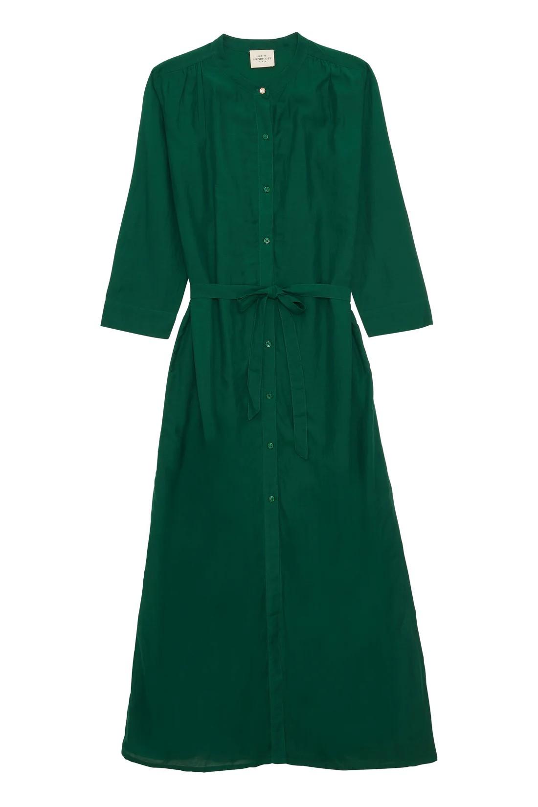 Vestido Ramara verde esmeralda