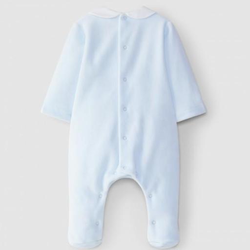 Pelele pijama panal con bordado de terciopelo [1]