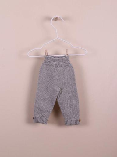 Pantalones lana merino gris  [0]