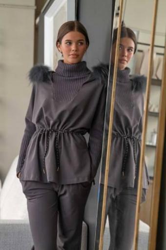 Casilda pullover gris