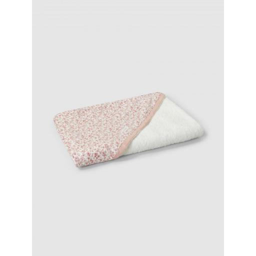 Toalla de baño estampada rosa [0]