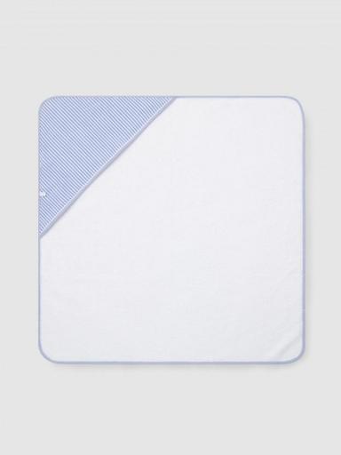 Toalla de baño de seersucker a rayas [1]