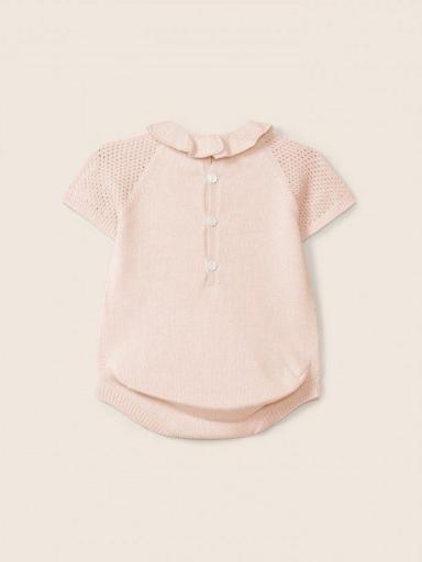 Ranita algodón orgánico color rosa bebé [2]