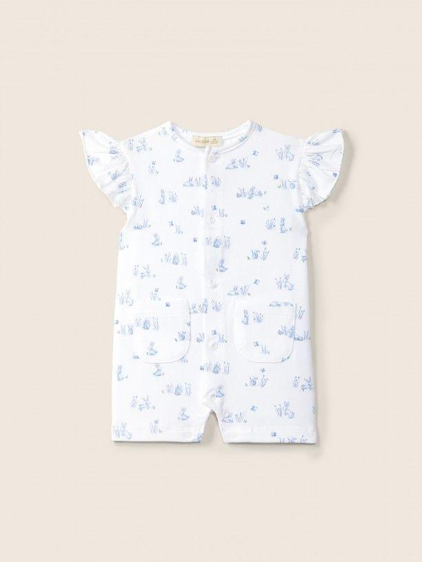 Pijama corto de algodón