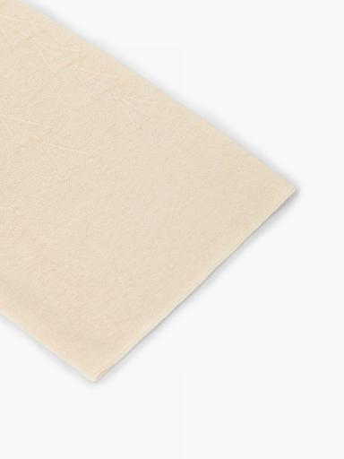 Manta tejida en mezcla de lana y cachemir beige  SERENITY [1]