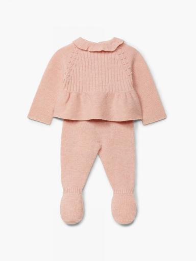 Jersey de punto de lana merino rosa suave [2]
