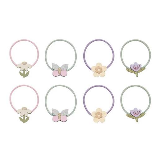 Coleteros jardín de flores