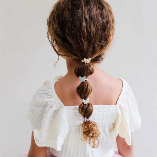 Coleteros para el pelo con forma de mariposa Bella [1]