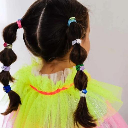 Coleteros mini para el pelo con forma de estrella [1]