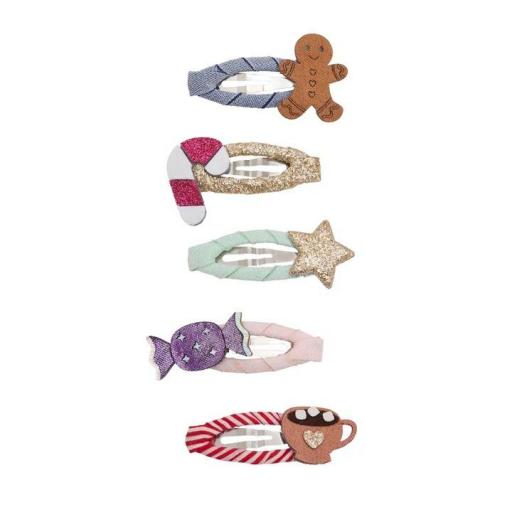 Horquillas con motivos navideños