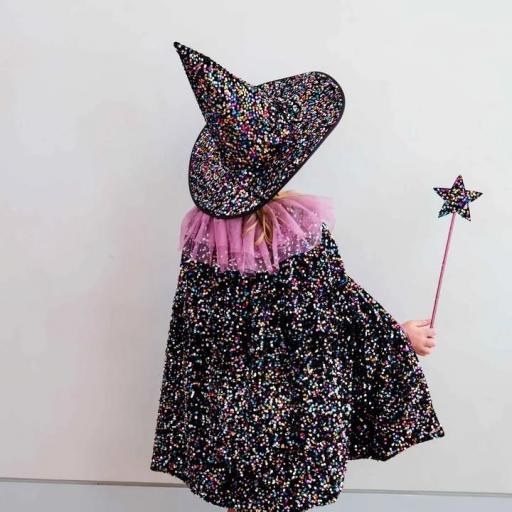 Sombrero de bruja con lentejuelas deslumbrantes [2]