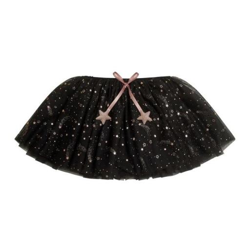 Falda tutú tul negra Ethel