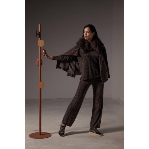 Jersey pico cashmere mocca snake [0]