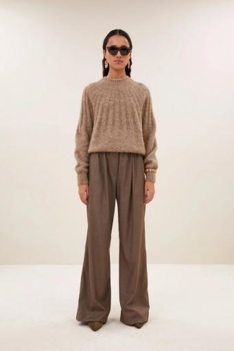 Pantalones Benji Melange | Biscuit Melee [2]