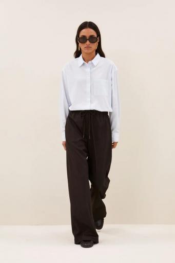 Pantalón Pinstripe marrón [1]