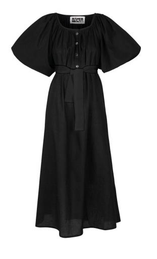 Vestido balloon negro [0]