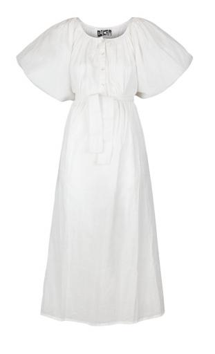 Vestido balloon blanco [0]