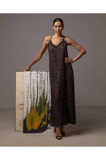 Vestido lencero navy mocca [0]